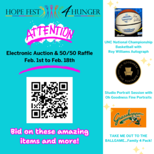 Auction-and-raffle-advertisement